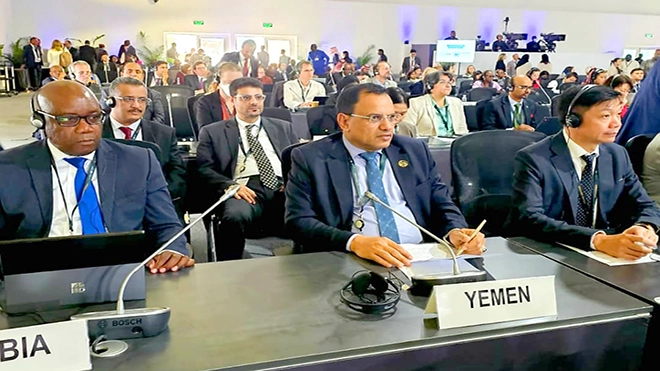 وزير الزراعة في مؤتمر الرياض: نواجه تحديات كبيرة بسبب الجفاف والصراعات